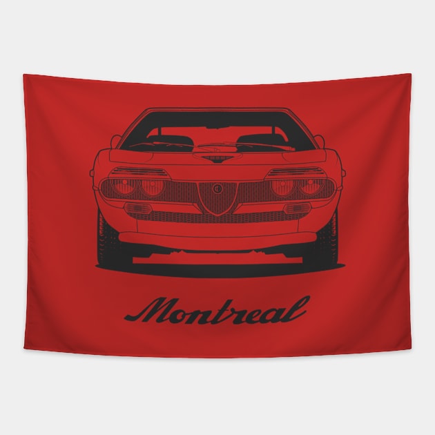 Alfa Montreal Tapestry by AutomotiveArt