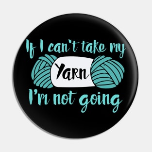 Knitting humor Pin