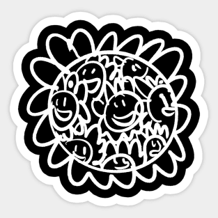 Takashi Murakami Flower Sticker - Sticker Graphic - Auto, Wall, Laptop,  Cell, Truck Sticker for Windows, Cars, Trucks