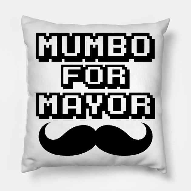 Mumbo For Mayor mayor Pillow by Gaming champion