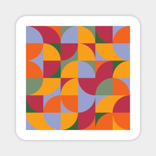 Modern Geometric (Bird of Paradise) Magnet