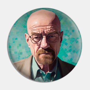 Walter White Portrait - Plain Pin