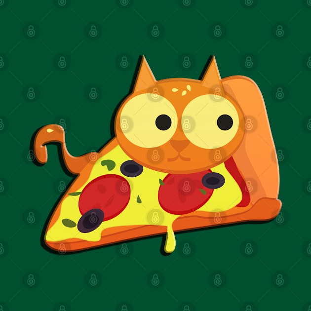 Pizza Cat by vixfx