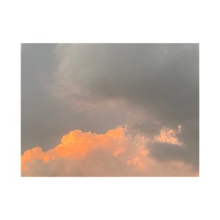 Two Tone Clouds - Sunset Clouds T-Shirt