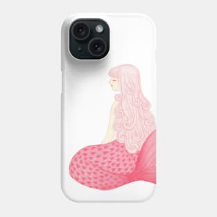 Mermaid in love Phone Case