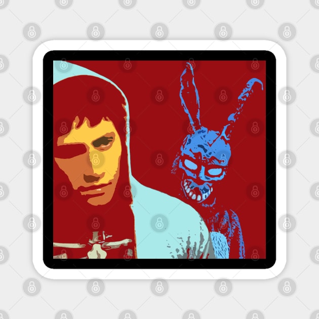 donnie darko Magnet by oryan80