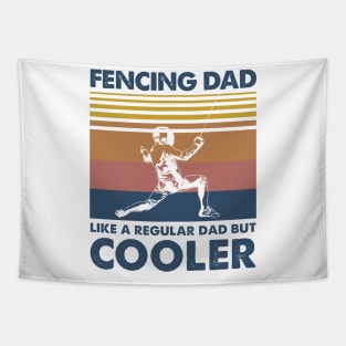 Fencing Dad Vintage Gift Father's Day Tapestry