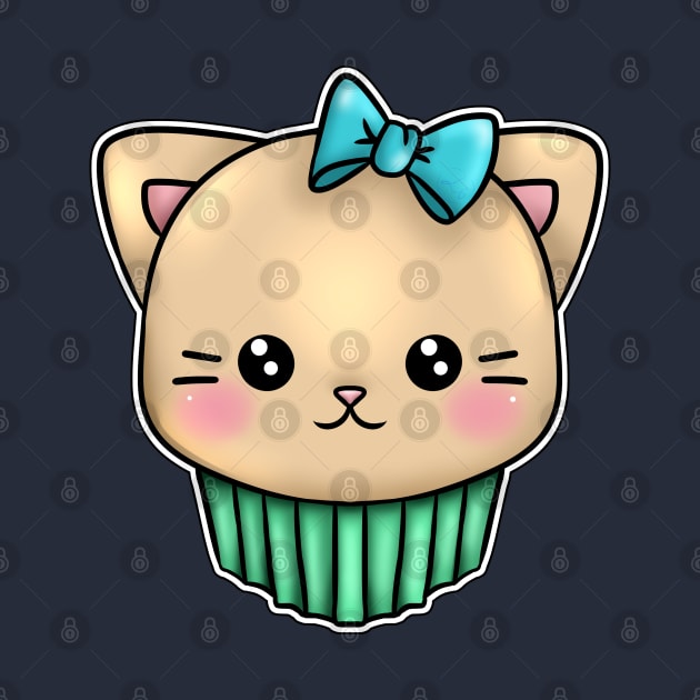 muffin kitty by Drawers of Drawing