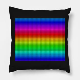 Rainbow Polka dots 002 Pillow