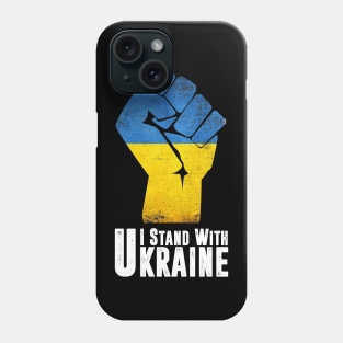 i stand with ukraine Phone Case