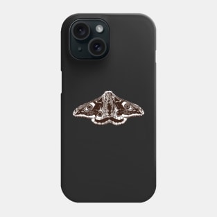 Moth sticker vintage Phone Case