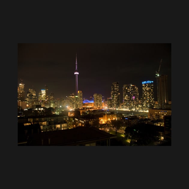 Toronto at Night by wolftinz