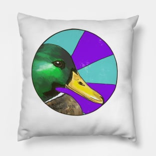 Mallard- Circle edit Pillow