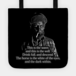 The Woodsman Poem Tote