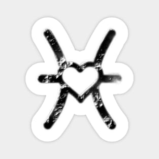 Heart Pisces Magnet