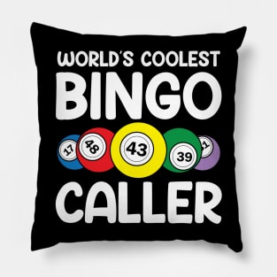 World's Coolest Bingo Caller Pillow