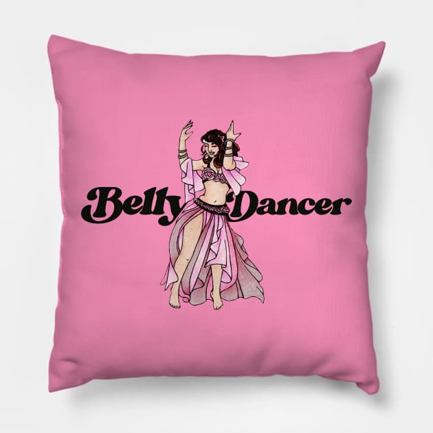 Belly Dancer Pillow by bubbsnugg