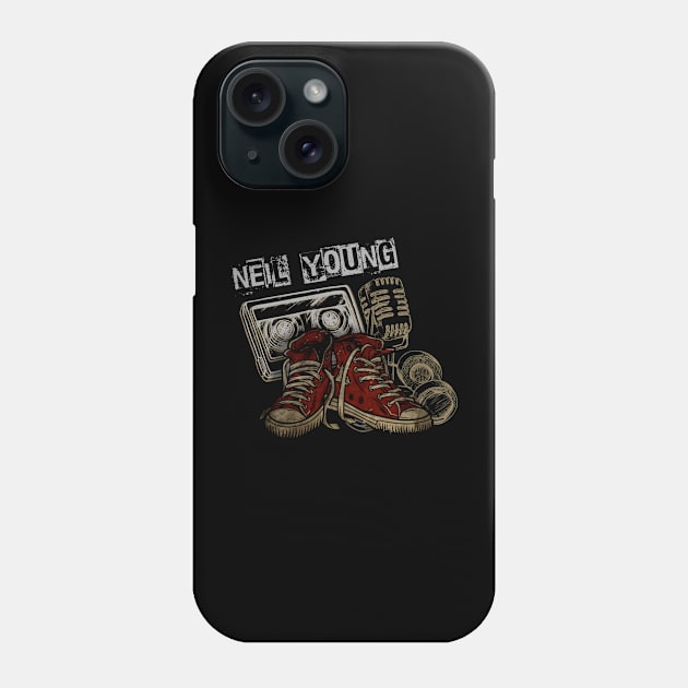 neil young Phone Case by matursuwunje