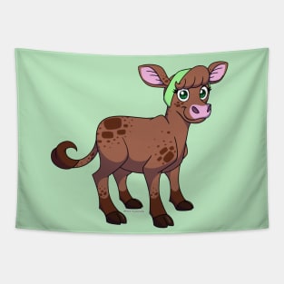 Coco the Chocolate Cow - Original Tapestry