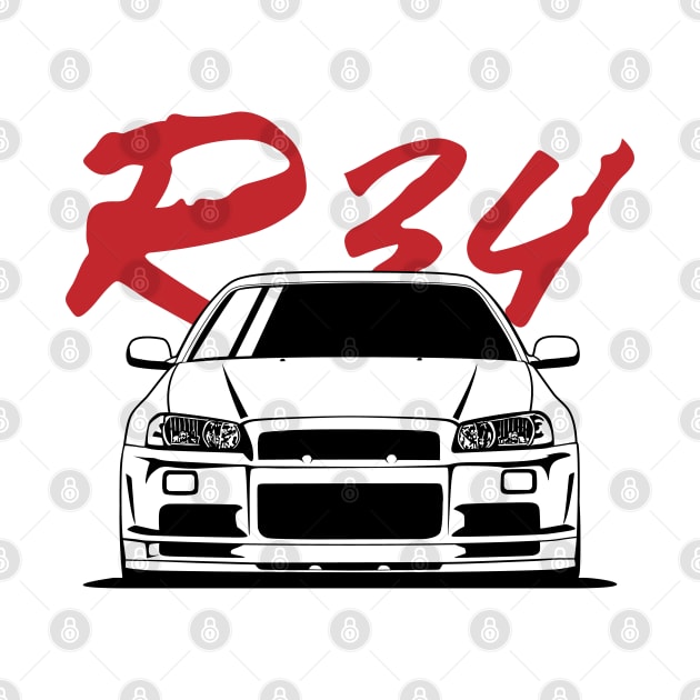 Skyline R34 GTR by Markaryan