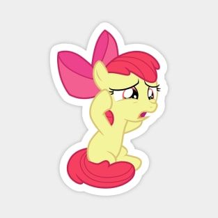 Upset Apple Bloom Magnet