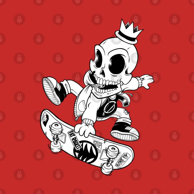 Skate it up Skullboy by FatRocketStudios