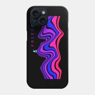 Freedom Surfer Bold Phone Case