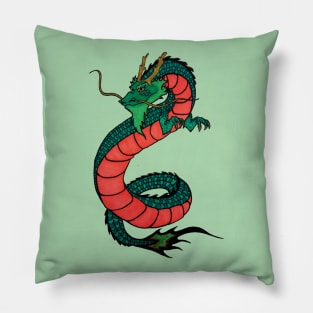 Serpent Dragon Pillow