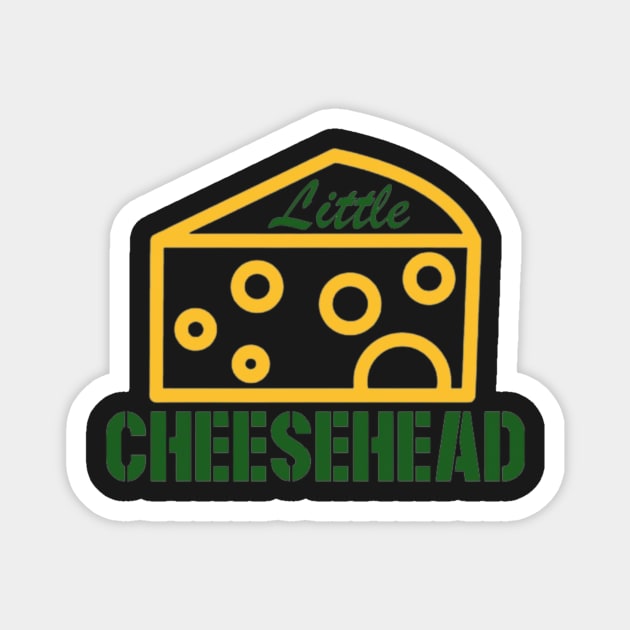 Little Cheesehead Magnet by SunshneSurvival