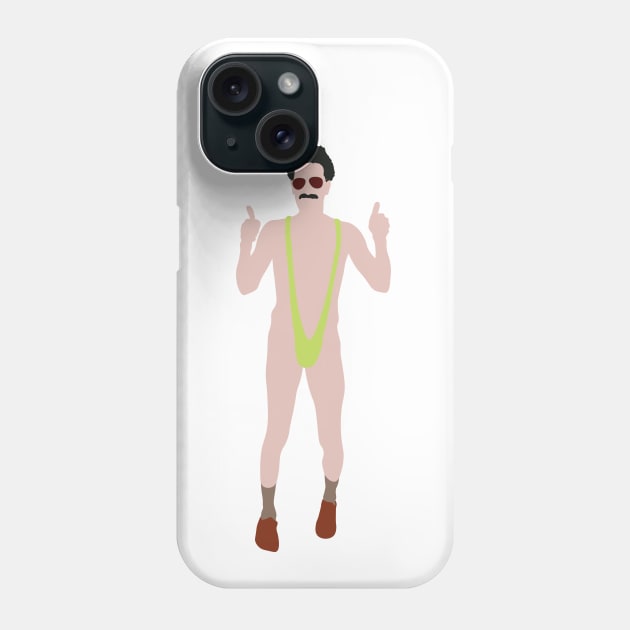 Borat Phone Case by FutureSpaceDesigns