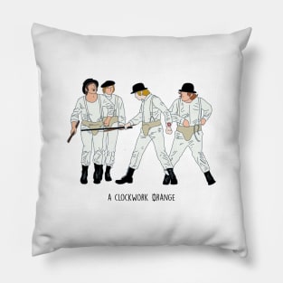 A Clockwork Orange - Line Art Pillow