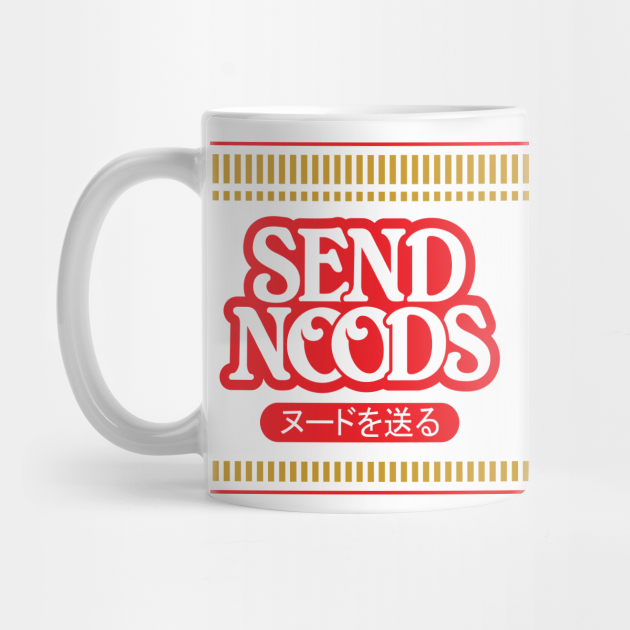 Send Noods Cup Noodles Ramen Mug Teepublic
