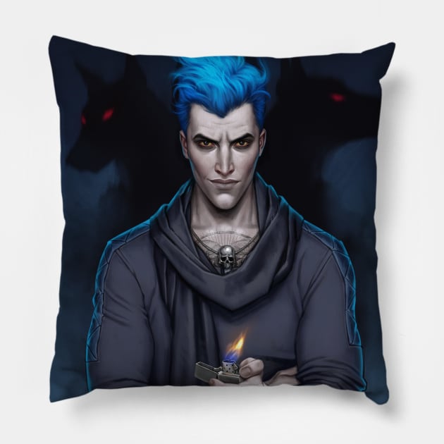 Hades Pillow by fdasuarez