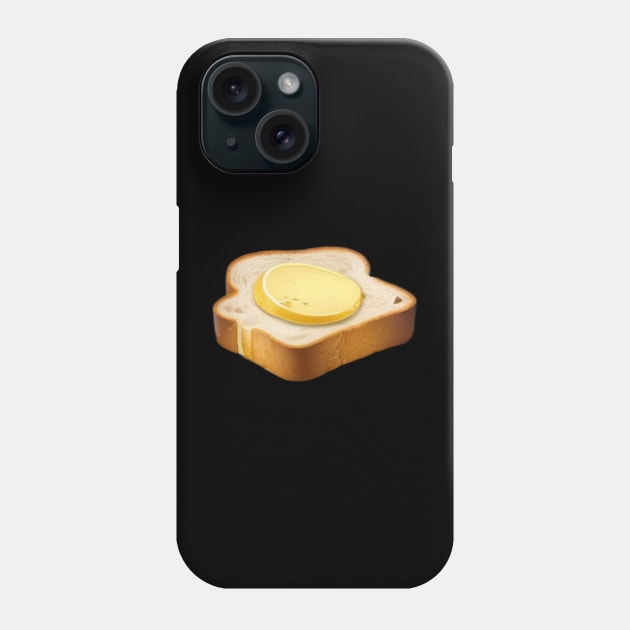 Butter Kawaii Coffee Yummy Since Vintage Toast Bread Sandwich Phone Case by Flowering Away