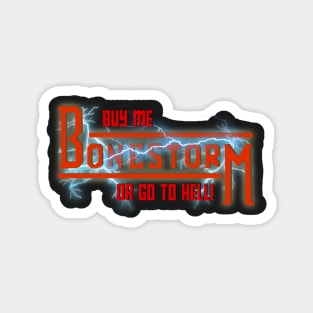 The Simpsons - Bonestorm with tag line! Magnet