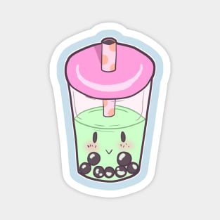 Kawaii Boba Magnet