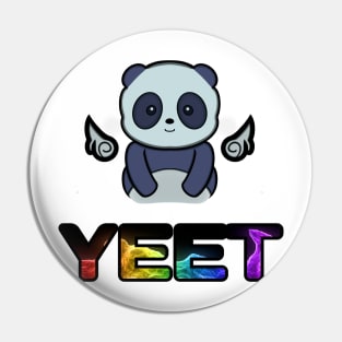 Cute Baby Panda Bear - Yeet - Kids Trendy Style Pin