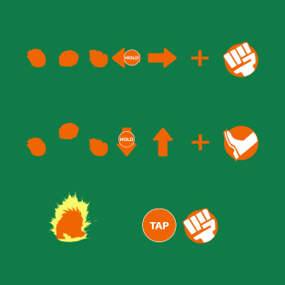 Street Fighter Moves - Blanka T-Shirt