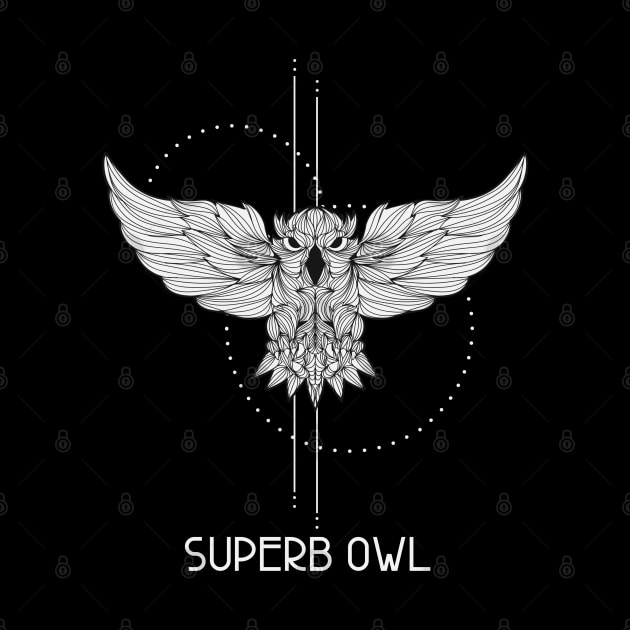 Superb Owl by Space Cadet Tees