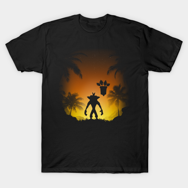 Protector of the Island - Crash Bandicoot - T-Shirt