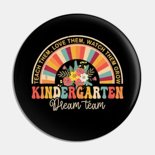 Groovy Kindergarten Vibes Team Pin