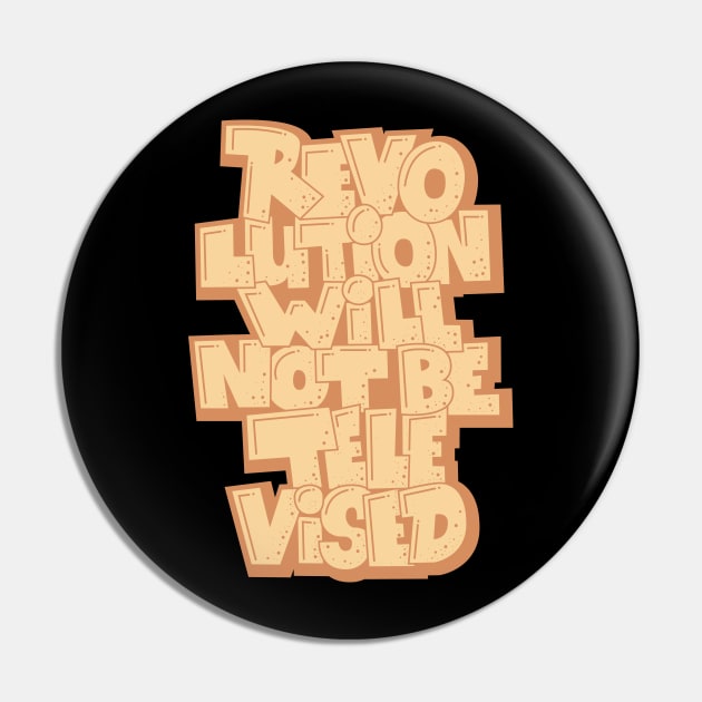 Revolution will not be Televised - Gil Scott-Heron - Soul and Jazz Legend Pin by Boogosh