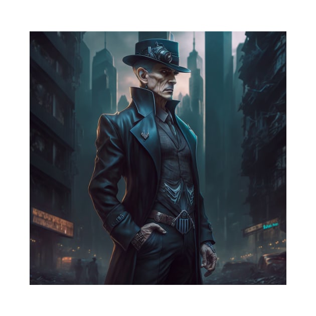 Shadowrun Detective by AICreateWorlds