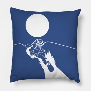 Snowboard Drifter Pillow