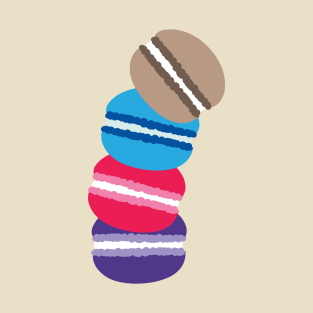 Colorful macaron T-Shirt