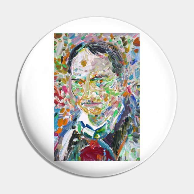 CHARLES BAUDELAIRE acrylic portrait Pin by lautir