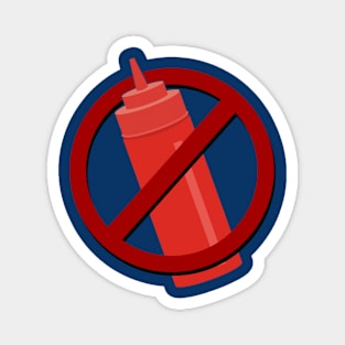 NO KETCHUP Pocket Tee Magnet