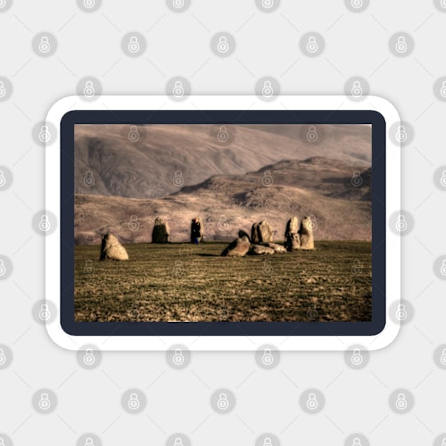 Castlerigg Stone Circle, UK Magnet by Avalinart