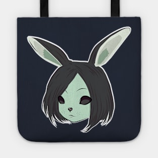 Rabbit anime girl Tote