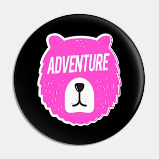 Adventure Bear Pin